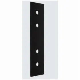 N800-216 National Hardware Indio Collection Decorative Flat Strap Black 3 X 11-1/4 Inch -
