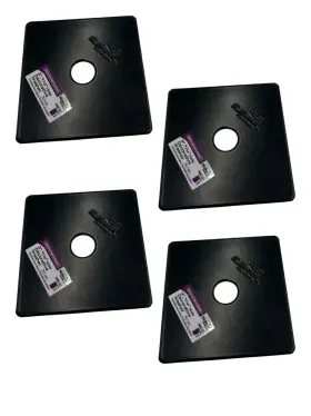 N800-221 National Hardware Qty 4 Indio Series Decorative Washer 3 Inch 9/16 Hole
