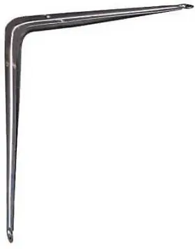 N110-205 National Mfg Co 10 Pack X 12- Inch Galvanized Shelf Bracket