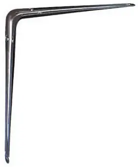 N110-206 National Mfg Co 12 X 14- Inch Galvanized Shelf Bracket -n110-206
