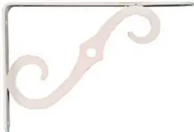 N229-419 National Mfg Co 10 Pack 8 X 5.5- Inch Antique White Ornamental Shelf Bracket