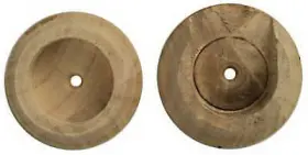 N272-013 National Mfg Co 1-3/8- Inch Natural Wood Pole Socket -n272-013