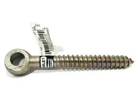 N131-193 National Mfg. Stanley Screw Eye Zinc 1/2 X 4-in Made In U.s.a 5 Pcs