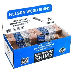 78la Nelson Wc8/12/32/78la 1.5 Inch W X 8 L Composite Shim 12pk Pack Of 64