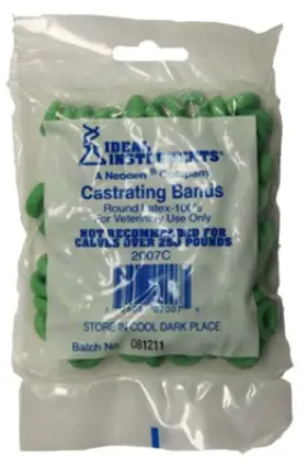 100-ct Neogen Corporation 726087020075 Castration Bands 100-ct. 2007