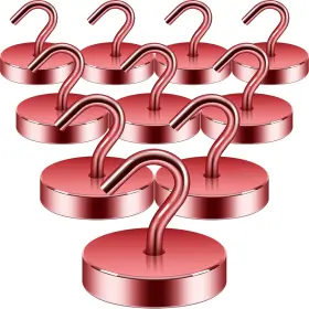 B0dkbn71hy Neosmuk 100lb Magnetic Hooks Red Heavy Duty Cruise Ship And Home Essentials