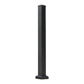 Al-post-42-blk Newtechwood Deck Railing Systems Allure 3 Inch X 42 Black Aluminum