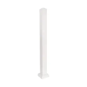 Al-post-42-whi Newtechwood Deck Railings Allure White Aluminum Post Kit Water Resistant