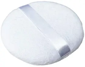 Nextclimb 631145993225 Extra Large 4.5 Inch White 100% Cotton Powder Puff For Makeup Round