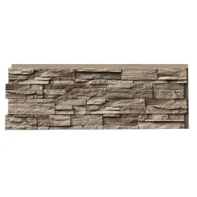 Clp-ttb-4 Nextstone Country Ledgestone 15.5 Inch X 43.5 Teton Buff Faux Stone Siding Panel