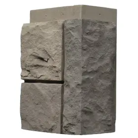 Rr-oc-tg-4 Nextstone Random Rock Tri Gray 11 Inch X 7 Faux Stone Siding Corner 4-pack