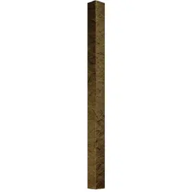 Ss-fmoc-br-2 Nextstone Sandstone Brown 48 Inch X 3 Faux Polyurethane Stone Flush Outside Corner