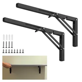 Fb5017 Nexyetnov Fb5001 20ftft Folding Shelf Brackets 2pack 19.6 0.8 6.8 2