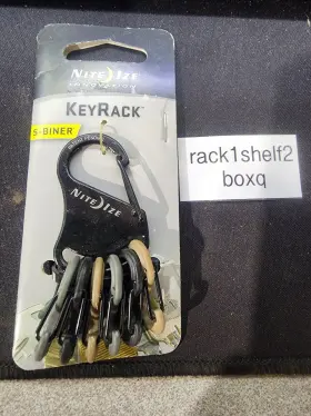 Krk-03-01 Nite Ize S-biner Key Rack Chain