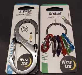 Lsb4-11-r3 Nite Ize S-biner Slidelock 75 Lb Bonus Keyring