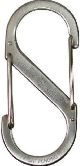 Sb4-03-11 Nite- Ize 6 Pack - S-biner Stainless Steel Size 4