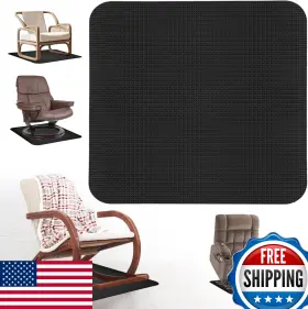 B0f1zx15m4 Niteguy 8pc Recliner Pads For Hardwood Floors - Non-skid Furniture Gripper Floor Rubber