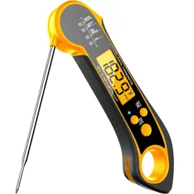 Niuta 708436450146 Meat Thermometer Digital 1 Sec Instant Read Nist Certified Accurate To