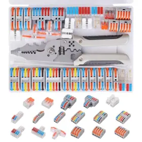 Hws-wc001 Nlieopda 31 Pcs Wire Connectors Kit Compact Splicing Fast Connection T