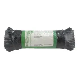 Norcth810 Norman Librett Inc. #8 1/4 Inch X 100ft Black Cotton Solid Braided Theatrical Sash Cord Rope