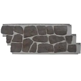 100340002 Novik Stone Siding 19.1 Inch X50 In Adirondacks 10 Panels Per Box 49.6-sq-ft