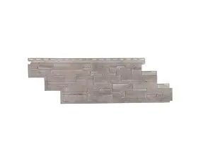 100540008 Novik Dry Stacked Stone Limestone Vinyl Siding 10 Pack 41.5x13.125 Inch Professional Grade