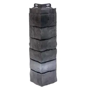 120145006 Novik Faux Stone Siding 9.38 Inch Hx7 Wx21.75 D Composite 5.15-lb Dry Stack Carbon