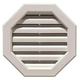 240330011 Novik 16 Inch Octagonal Gable Vent In Sandstone Overall 17 X 1.88