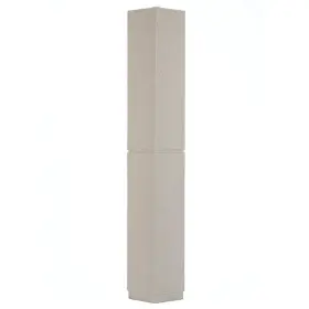 260357080 Novik Faux Stone Siding 3.5 Inch X24.5 Universal Corner Dry Stack Composite Gray