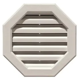 Novik 313052453435 16 Inch Octagonal Gable Vent In Sandstone Overall 17 X 1.88