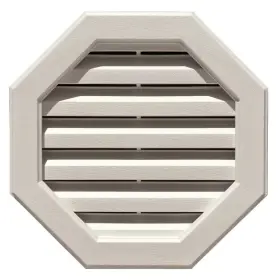 Novik 705353178894 16 Inch Octagonal Gable Vent In Sandstone Overall 17 X 1.88