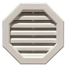 Novik 744759660787 16 Inch Octagonal Gable Vent In Sandstone Overall 17 X 1.88