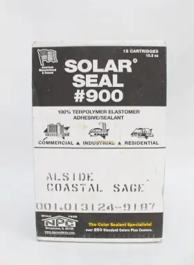 001.013124-9187 Npc Sealants Solar Seal 900 - 12 Pack Of 10.3 Oz Bottles Coastal Sage