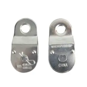 F1300044446 Nxtop Zinc Plated Fixed Single Pulley Eye Steel 1-1/2 Inch 2 Pack