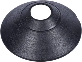 14136 Oatey Rain Collar 1.5 Inch -3 No-calk Roof Flashing Black