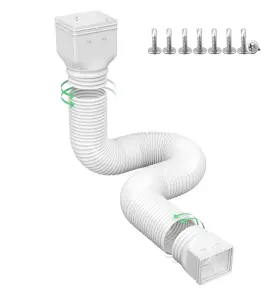 Og006 Ogutter Rain Gutter Downspout Extensions Extender For Rainwater Drainage F