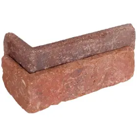 Tbc-27001cs Old Mill Brick Boston Thin Singles - Corners Box Of 25 7.625 In X 2.25 5.5