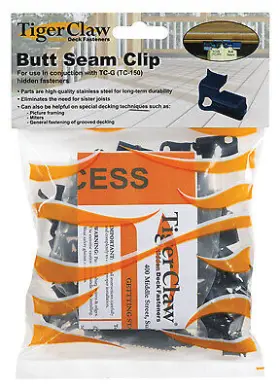 F-5969-tcbc Omg Inc 55pk Butt Seam Clip -f-5969-tcbc