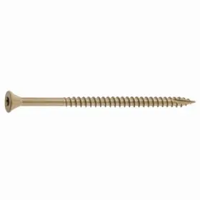 Fmgd312-75 Omg Inc Deck Screws With Bit Gold 3.5- Inch 75-pk. -fmgd312-75