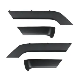Omozone D-3020bl 4pcs Door Armrest Cover Trim Kit Front&rear Left Right Side Panel Arm Re