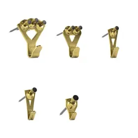 535606 Ook Picture Hanging Kit Mirror Frame Hooks Nails 100lb 34pc Wall Mount Set