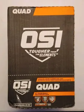 24011-001 Osi Quad Advanced Formula 10 Fl. Oz. White #001 Window Door And Siding Box Of 11