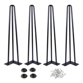B0878x4k8x Osring 26 Inch Hairpin Table Legs 1/2 Dia 3-rod Metal Furniture