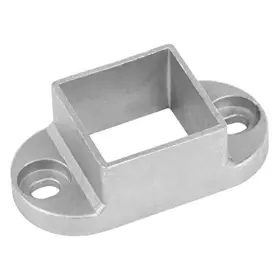 Cf0528-38x38-t10 Ottff 10 Pack 1-1/2 Inch X Square Post Flange Base Aluminum Floor Mount Anchor