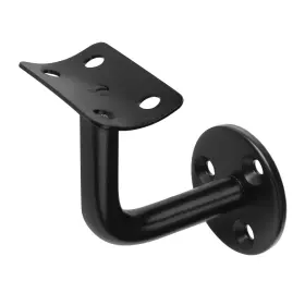 Ot-ftzj09-b-t10-us-f01 Ottff 10 Pack Black Wall Mount Staircase Handrail Bracket For 2 Inch Od Round Tub