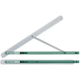 Sa904 Pactool Siding Tool Gable Scribe Sturdy Aluminum Construction With Handy Guide-slot