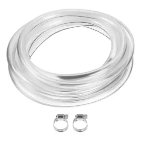 Pta230720tt000918 Patikil 1/2 Inch Id X 5/8 Od 10 Ft Length Clear Vinyl Tubing Flexible Plastic