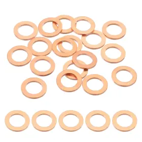 Patikil Pta250217tt002228 18pcs M10 Copper Washers M10x16x1.5mm Color