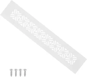 Pta250328tt000830jp Patikil 10 X 2 Inch Door Air Vent Cover Heavy Duty Aluminum Grille Ventilation