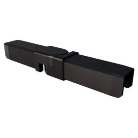 32551 Peak Mountainview Glass Deck Railing 1 Inch H X 7 W Matte Black Angle Bracket